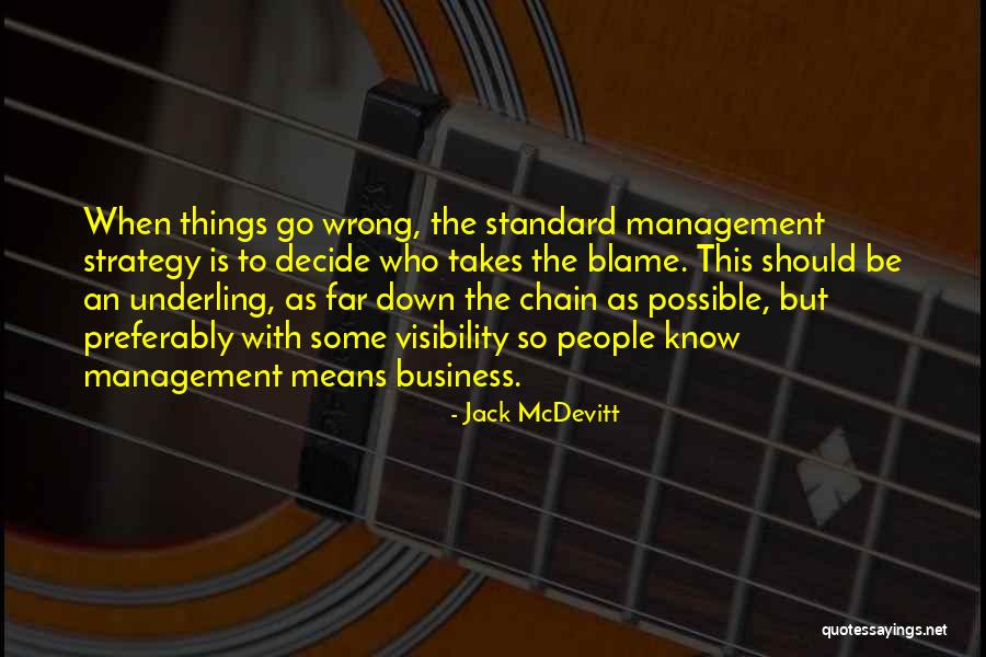 Strategy Management Quotes By Jack McDevitt