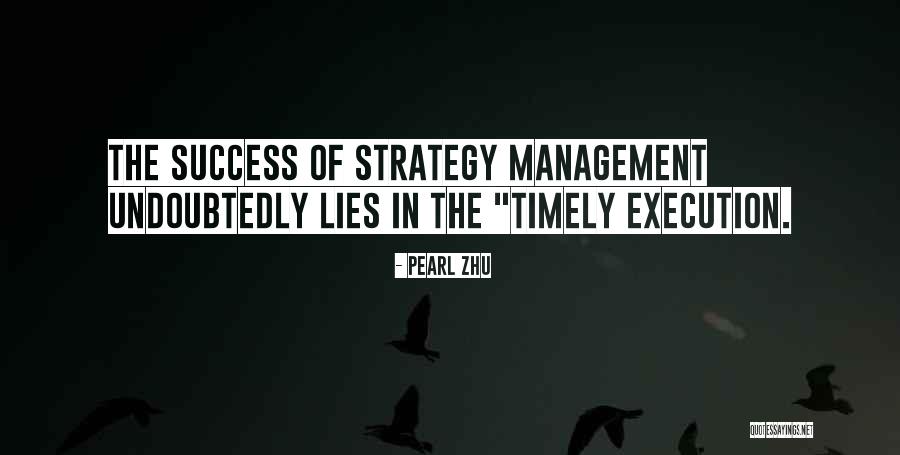 Strategy Management Quotes By Pearl Zhu