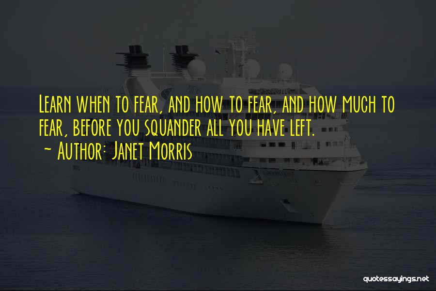 Strategy Quotes By Janet Morris