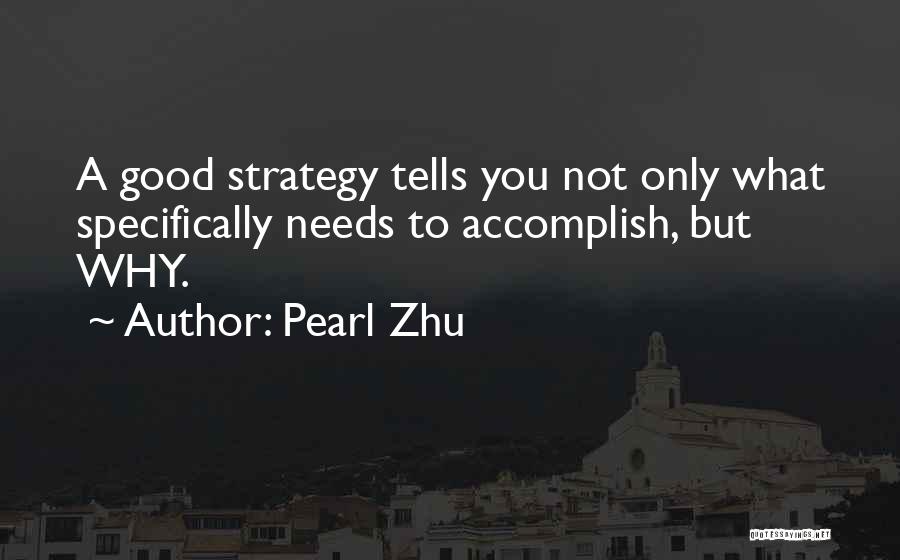 Strategy Quotes By Pearl Zhu