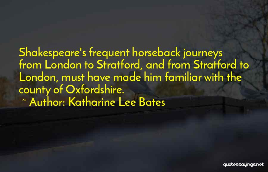 Stratford Quotes By Katharine Lee Bates