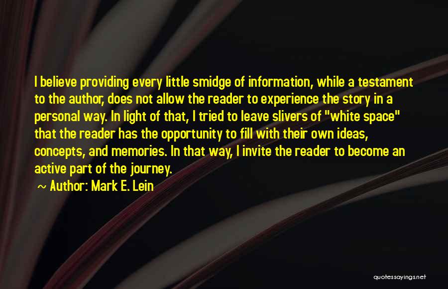 Stratfordian Quotes By Mark E. Lein