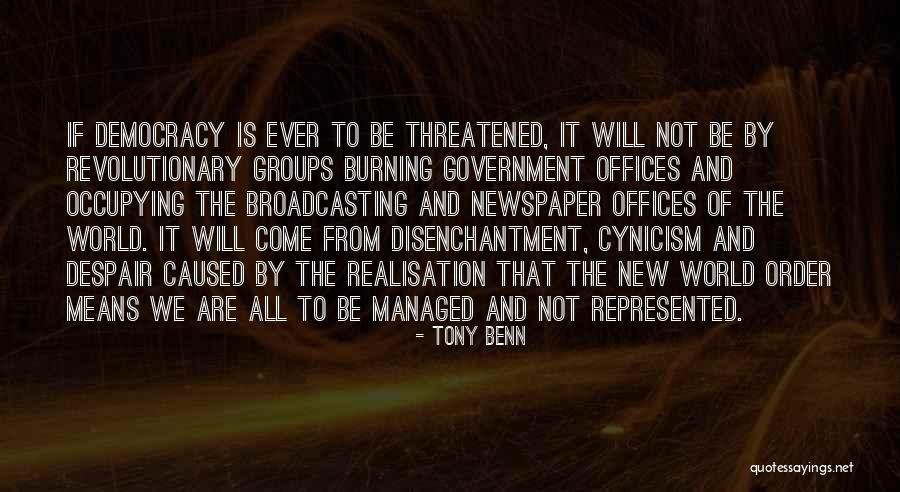 Stratis Myrivilis Quotes By Tony Benn Stratis Myrivilis Quotes By Tony Benn