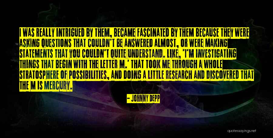 Stratosphere Quotes By Johnny Depp Stratosphere Quotes By Johnny Depp