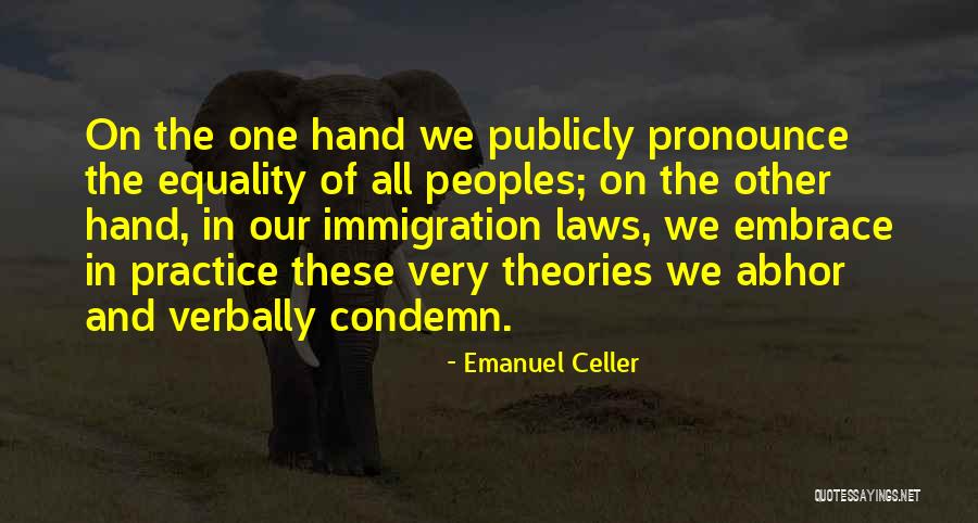 Stratten Murder Quotes By Emanuel Celler Stratten Murder Quotes By Emanuel Celler