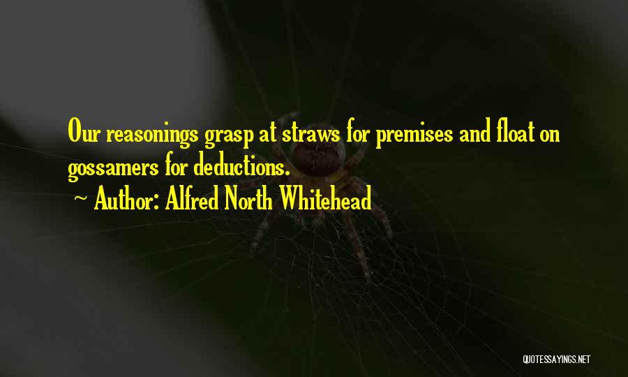 Straws Quotes By Alfred North Whitehead