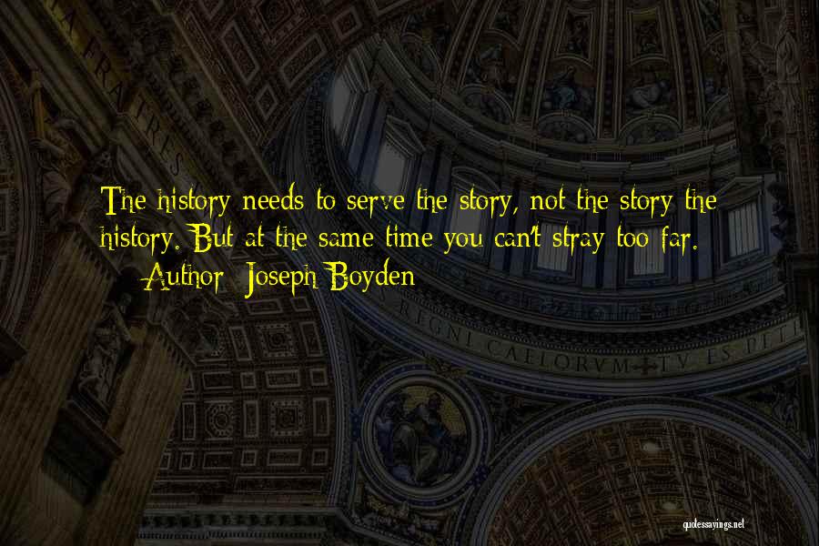 Stray Quotes By Joseph Boyden