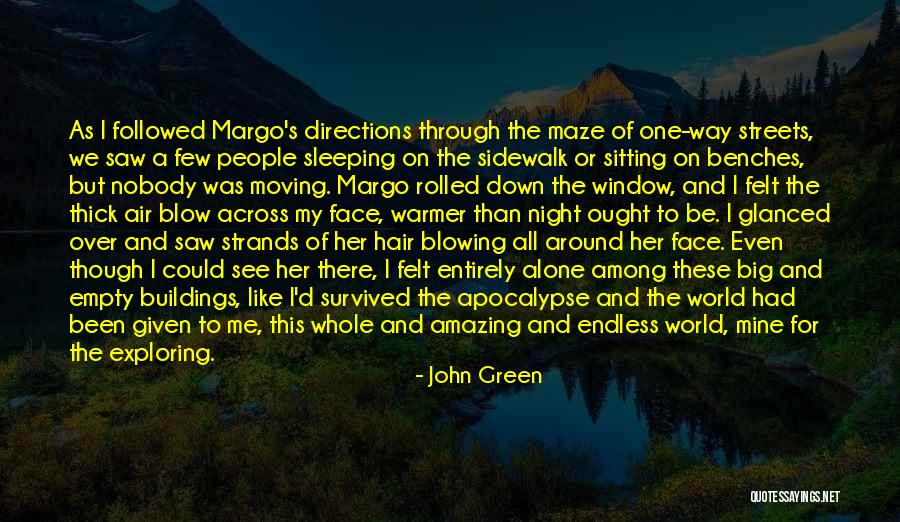 Streaked Spiderhunter Quotes By John Green Streaked Spiderhunter Quotes By John Green