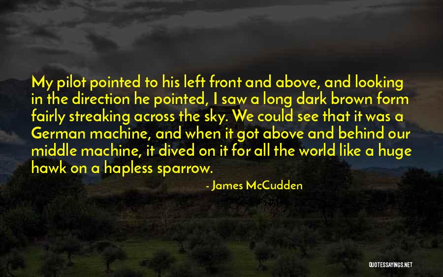 Streaking Quotes By James McCudden