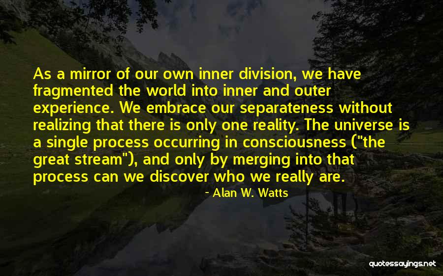 Stream Of Consciousness Quotes By Alan W. Watts