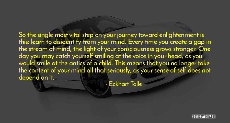 Stream Of Consciousness Quotes By Eckhart Tolle