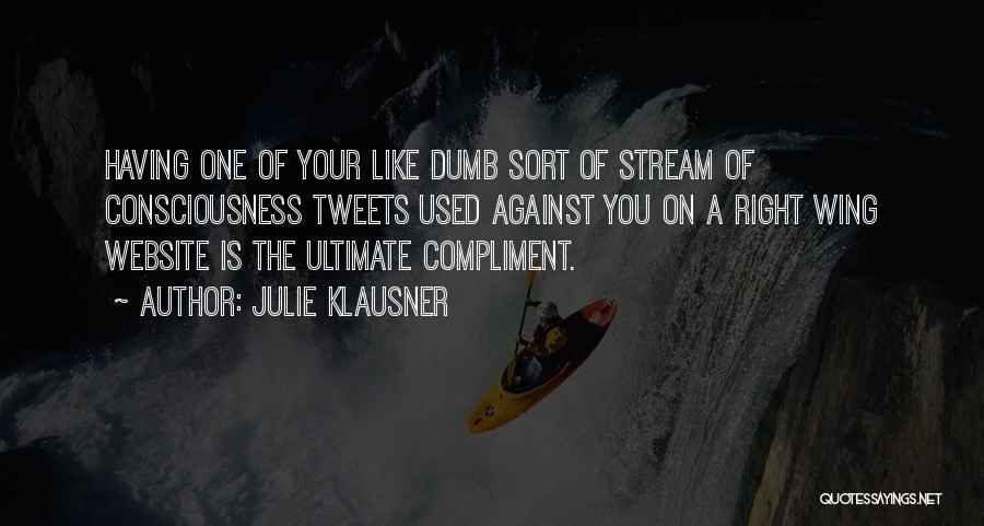Stream Of Consciousness Quotes By Julie Klausner