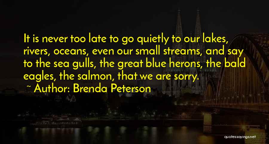 Streams And Rivers Quotes By Brenda Peterson