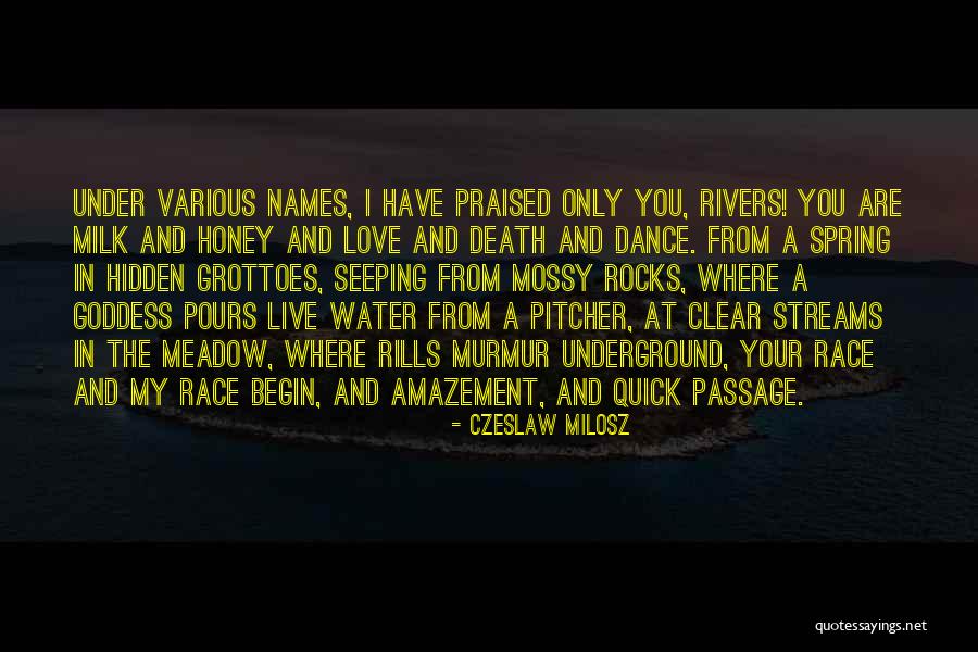 Streams Water Quotes By Czeslaw Milosz Streams Water Quotes By Czeslaw Milosz