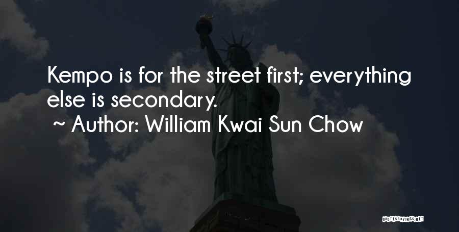 Street Art Quotes By William Kwai Sun Chow