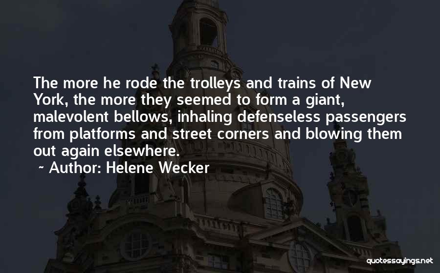 Street Corners Quotes By Helene Wecker