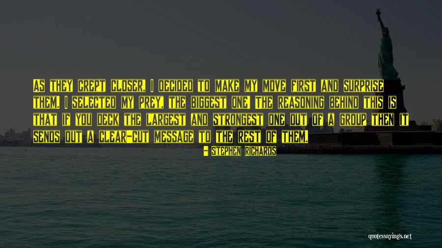 Street Fighter Move Quotes By Stephen Richards Street Fighter Move Quotes By Stephen Richards