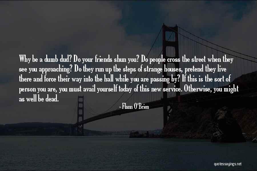 Street Force Quotes By Flann O'Brien Street Force Quotes By Flann O'Brien