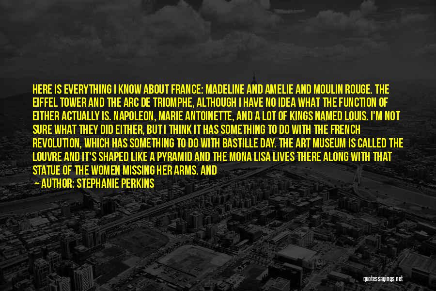 Street Kings Quotes By Stephanie Perkins