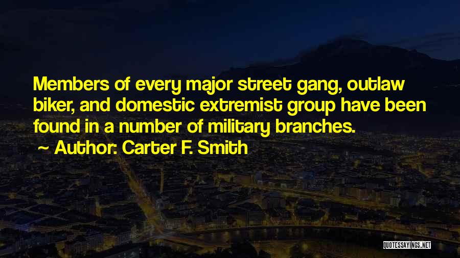 Street Outlaw Quotes By Carter F. Smith
