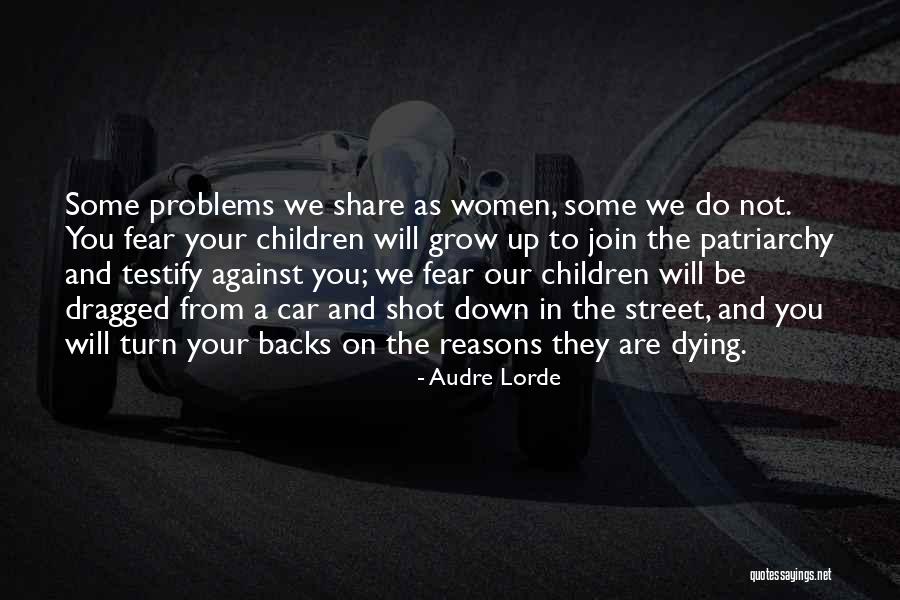 Street Race Quotes By Audre Lorde