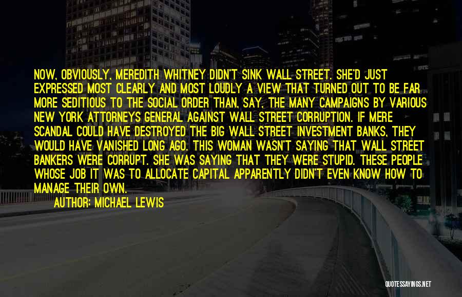 Street View Quotes By Michael Lewis