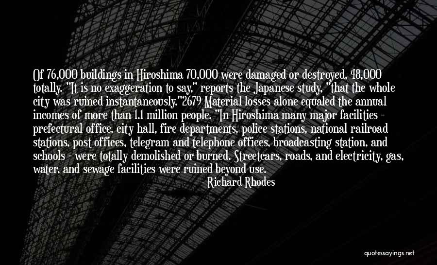 Streetcars Quotes By Richard Rhodes Streetcars Quotes By Richard Rhodes