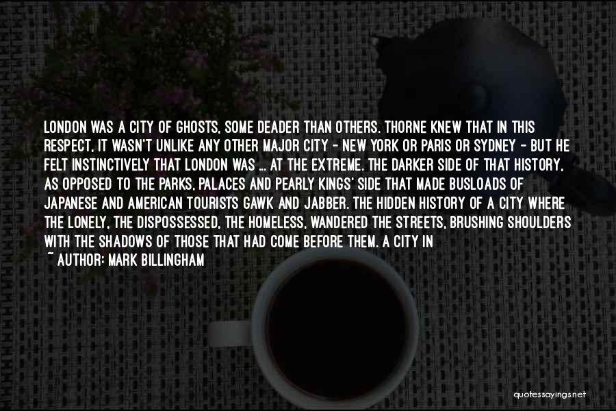 Streets At Night Quotes By Mark Billingham