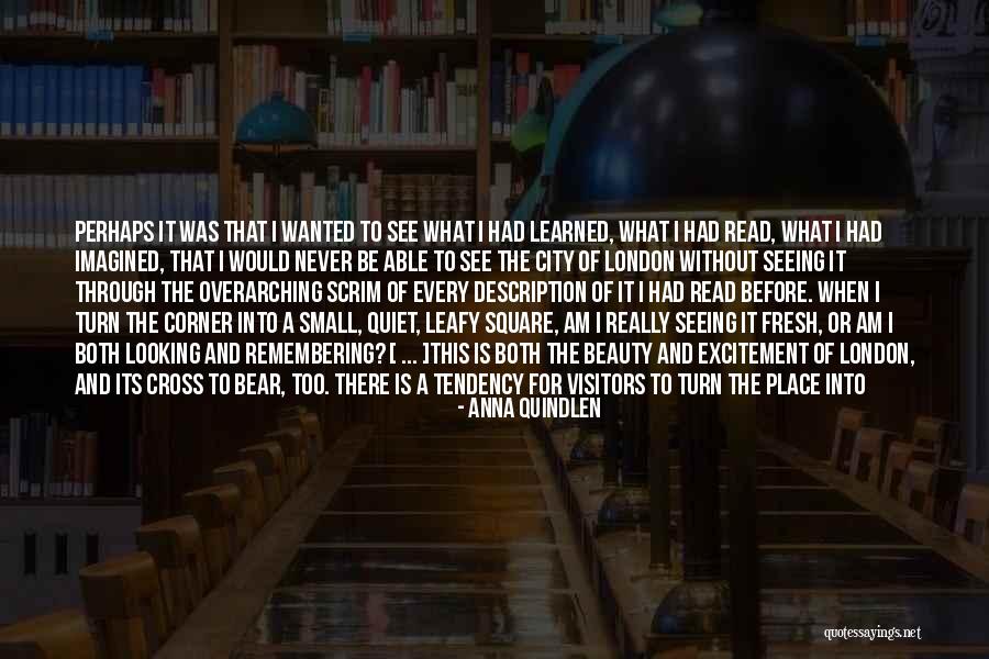 Streets Of London Quotes By Anna Quindlen Streets Of London Quotes By Anna Quindlen