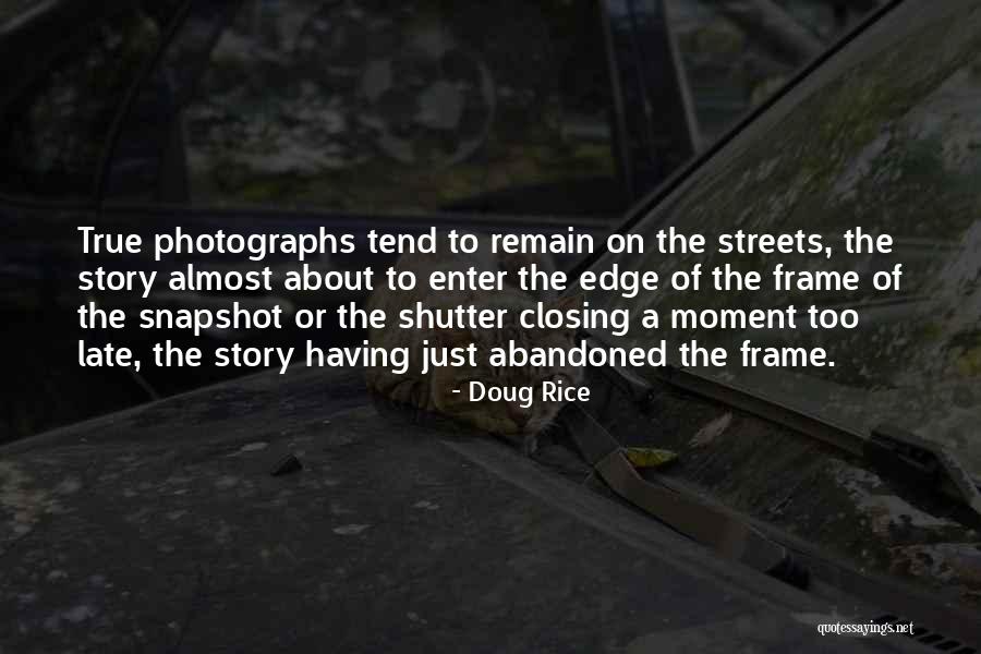 Streets Quotes By Doug Rice