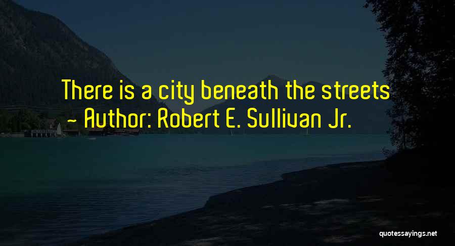Streets Quotes By Robert E. Sullivan Jr.