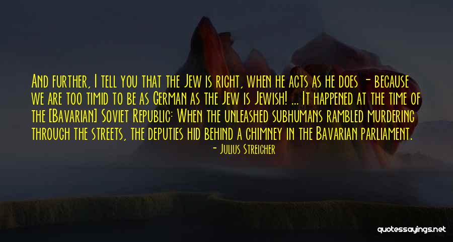 Streicher Julius Quotes By Julius Streicher Streicher Julius Quotes By Julius Streicher