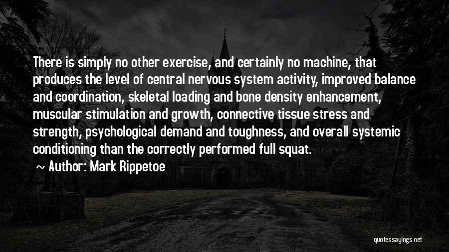 Strength And Conditioning Quotes By Mark Rippetoe