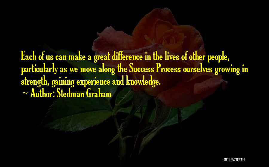 Strength And Moving Quotes By Stedman Graham