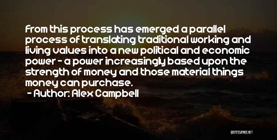Strength And Power Quotes By Alex Campbell