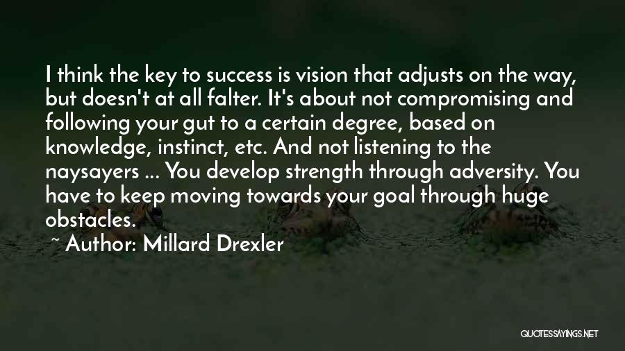 Strength Based Quotes By Millard Drexler