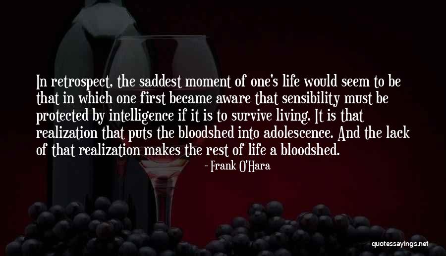 Strength During Difficult Times Quotes By Frank O'Hara Strength During Difficult Times Quotes By Frank O'Hara
