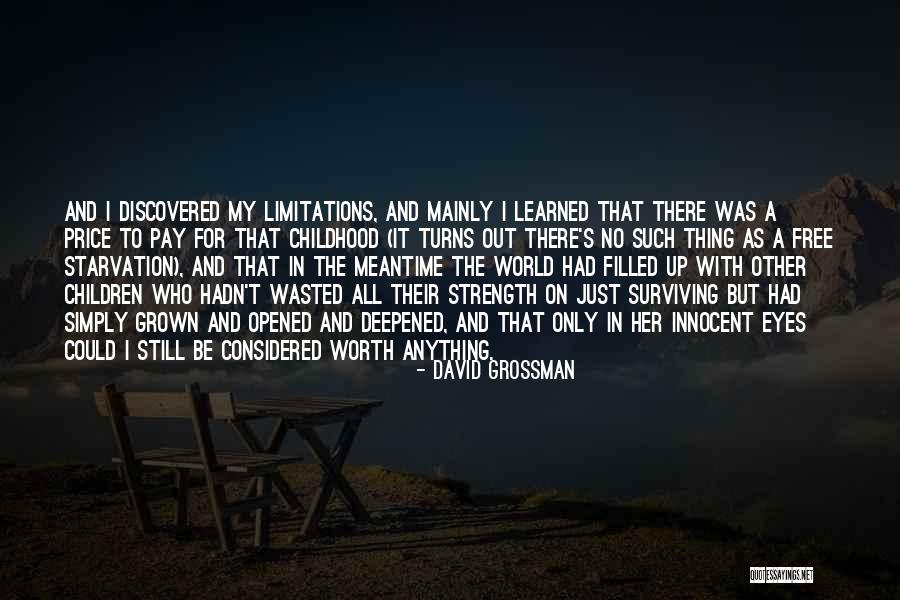 Strength For Children Quotes By David Grossman Strength For Children Quotes By David Grossman