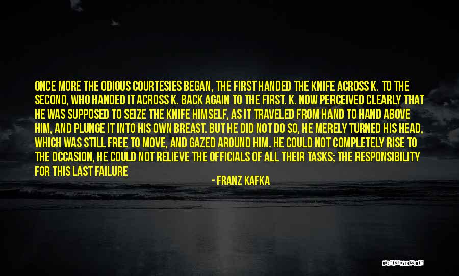 Strength From Failure Quotes By Franz Kafka