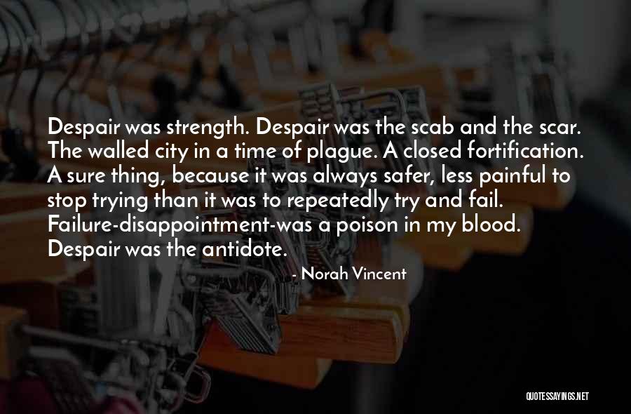 Strength From Failure Quotes By Norah Vincent