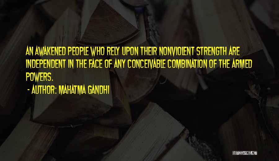 Strength Gandhi Quotes By Mahatma Gandhi
