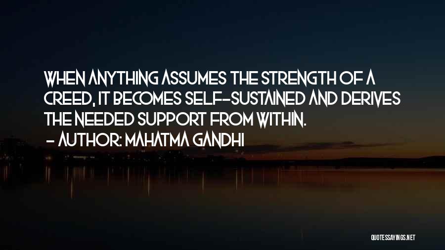 Strength Gandhi Quotes By Mahatma Gandhi