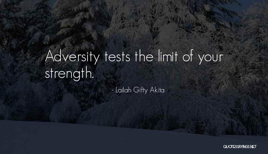 Strength In Hard Times Quotes By Lailah Gifty Akita