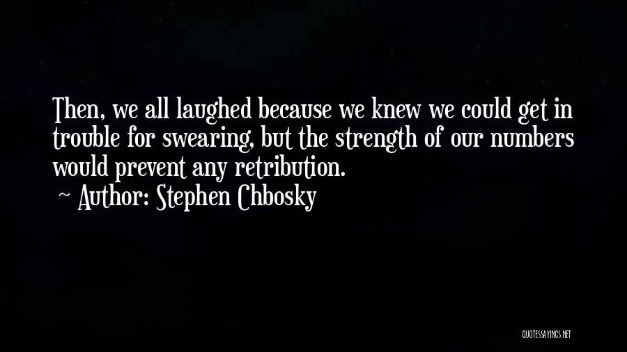 Strength In Numbers Quotes By Stephen Chbosky