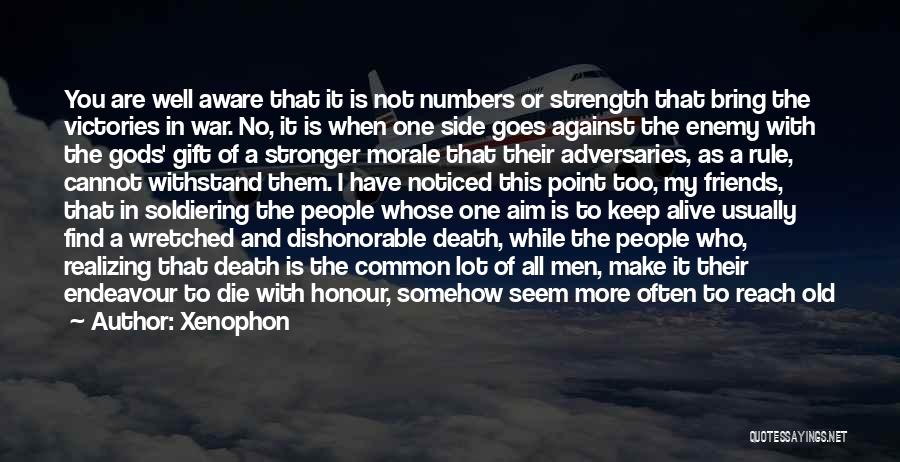 Strength In Numbers Quotes By Xenophon