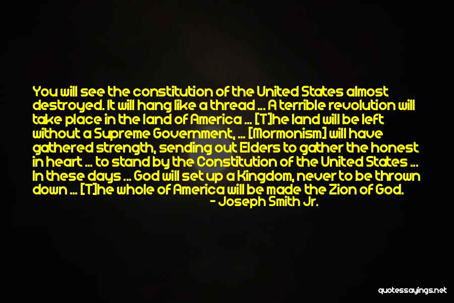 Strength Of The United States Quotes By Joseph Smith Jr. Strength Of The United States Quotes By Joseph Smith Jr.