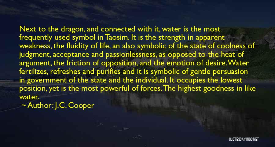 Strength Powerful Quotes By J.C. Cooper