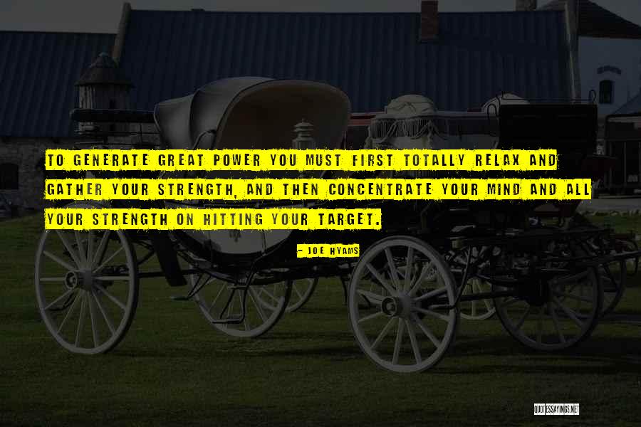 Strength Then Power Quotes By Joe Hyams Strength Then Power Quotes By Joe Hyams