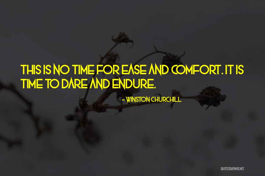 Strength To Endure Quotes By Winston Churchill