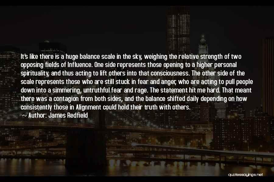 Strength To Hold On Quotes By James Redfield